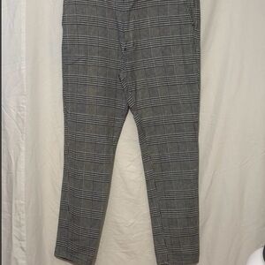 Classic Men's Checkered Dress Pants